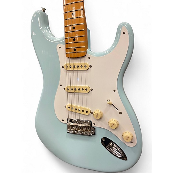 Used Fender Vintera 50s Stratocaster Sonic Blue Solid Body Electric Guitar