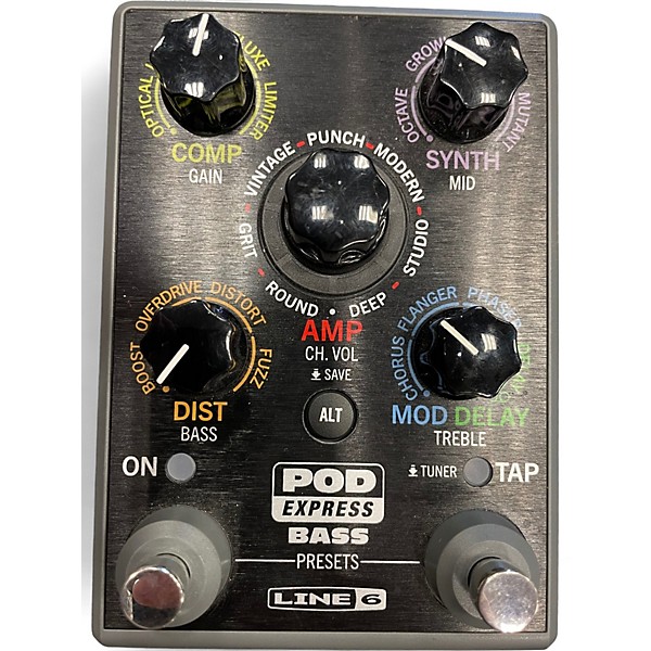 Used Line 6 POD EXPRESS BASS Effect Processor