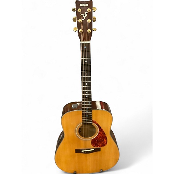 Used Yamaha FX335 Natural Acoustic Electric Guitar