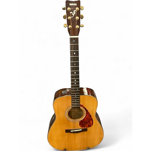 Used Yamaha FX335 Natural Acoustic Electric Guitar
