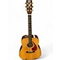 Used Yamaha FX335 Natural Acoustic Electric Guitar
