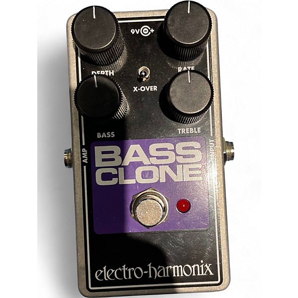 Used Electro-Harmonix Bass Clone Analog Chorus Bass Effect Pedal