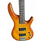 Used Alvarez Double Cut Orange Electric Bass Guitar