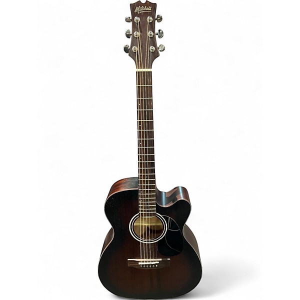 Used Mitchell T333CE Mahogany Acoustic Electric Guitar