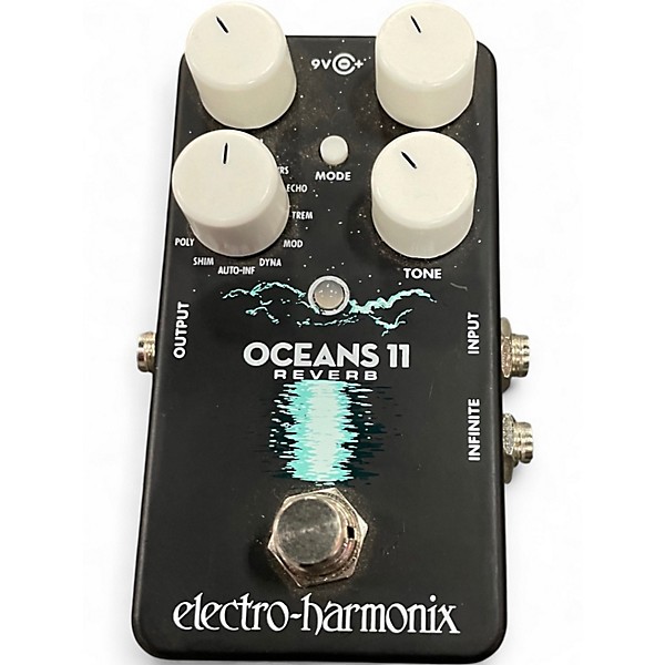 Used Electro-Harmonix Oceans 11 Reverb Effect Pedal