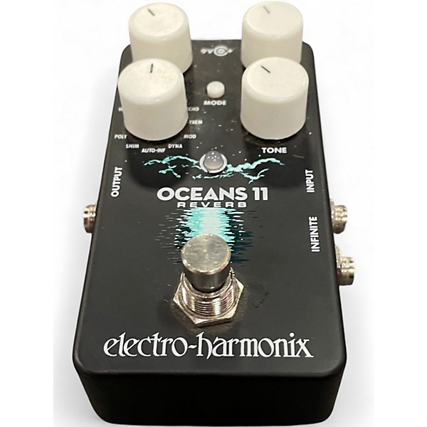 Used Electro-Harmonix Oceans 11 Reverb Effect Pedal