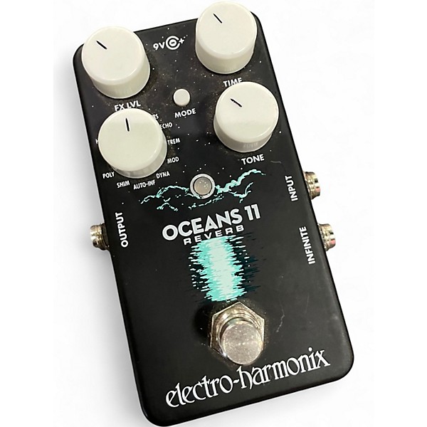 Used Electro-Harmonix Oceans 11 Reverb Effect Pedal