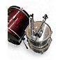 Used Rogue 5 Piece Drum Set Wine Red Drum Kit