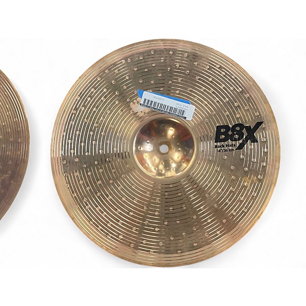 Used SABIAN 14in B8 Hi Hat Pair Cymbal
