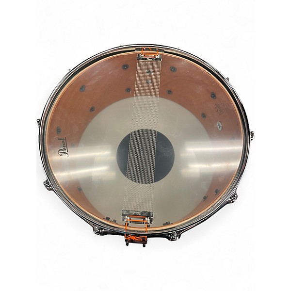 Used Pearl 14X8 Session Studio select Snare Satin Black Drum