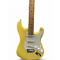 Used 2021 Fender Player Stratocaster Yellow Solid Body Electric Guitar