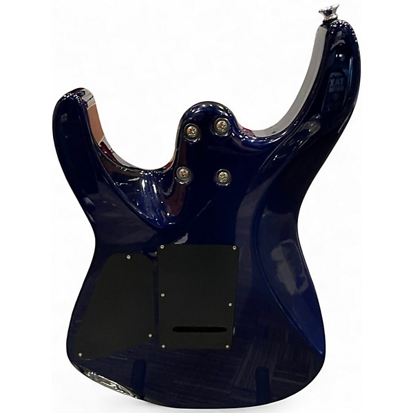 Used Charvel PRO MOD DK24 HH 2PT CM QM Ocean Blue Burst Solid Body Electric Guitar