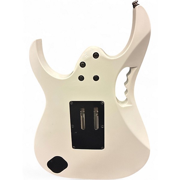 Used Ibanez JEMJR Polar White Solid Body Electric Guitar