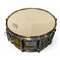 Used Pearl 14X6.5 B-914D Free-Floating Brass Snare Natural Drum