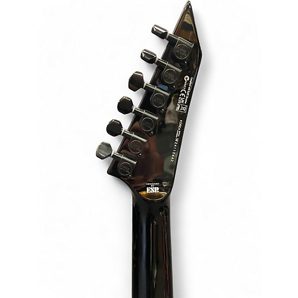 Used ESP KH602 Kirk Hammett Signature Black Solid Body Electric Guitar
