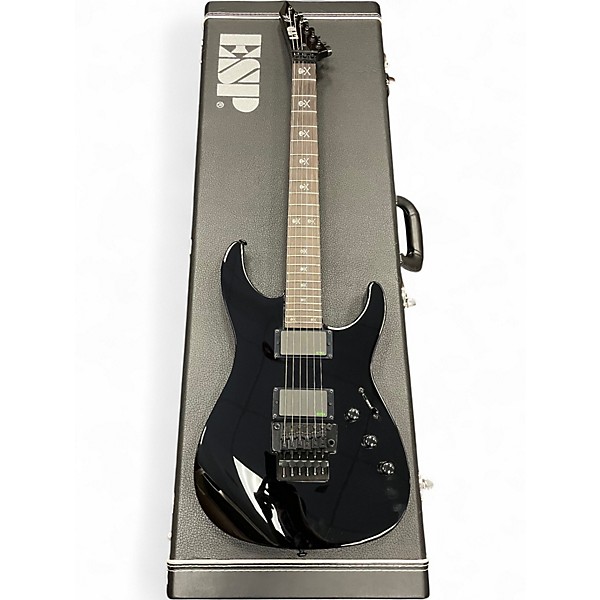Used ESP KH602 Kirk Hammett Signature Black Solid Body Electric Guitar