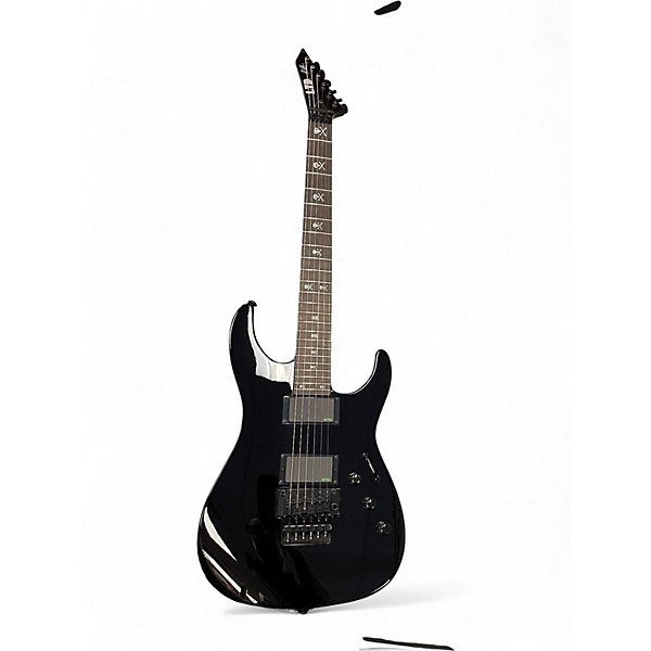 Used ESP KH602 Kirk Hammett Signature Black Solid Body Electric Guitar