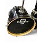 Used Ludwig 6 Piece Element Black Drum Kit