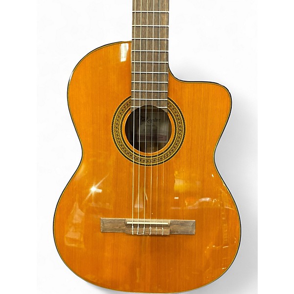 Used Takamine GC3CE Natural Classical Acoustic Electric Guitar