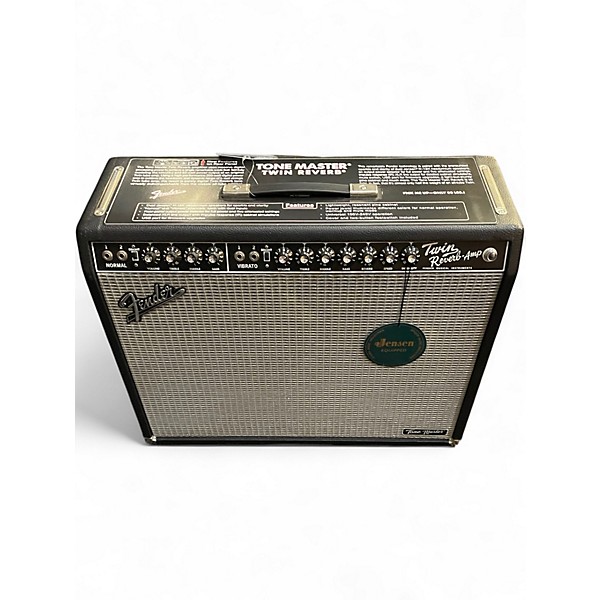 Used Fender Tone Master Twin Reverb 200W 2x12 Guitar Combo Amp