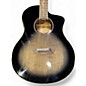 Used Washburn BTS9VCECH-D Trans Charcoal Acoustic Electric Guitar