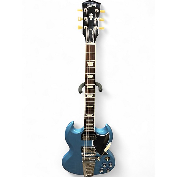 Used 2026 Gibson 1961 SG VIBROLA Blue Solid Body Electric Guitar