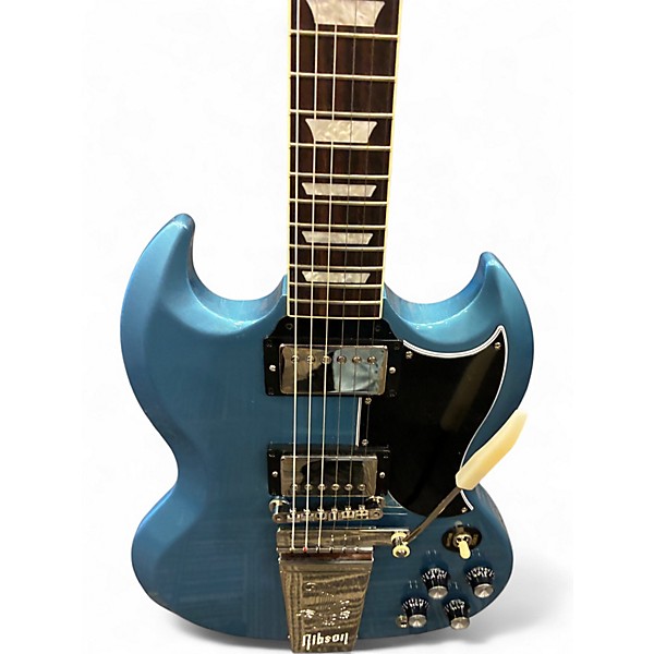 Used 2026 Gibson 1961 SG VIBROLA Blue Solid Body Electric Guitar