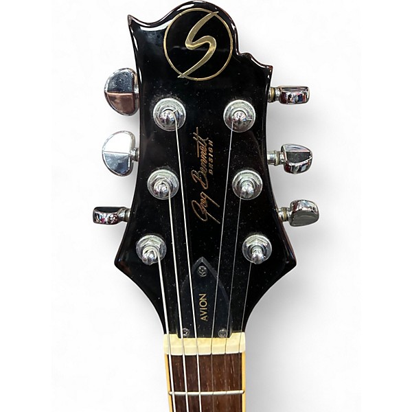 Used Greg Bennett Design by Samick AVION Natural Solid Body Electric Guitar