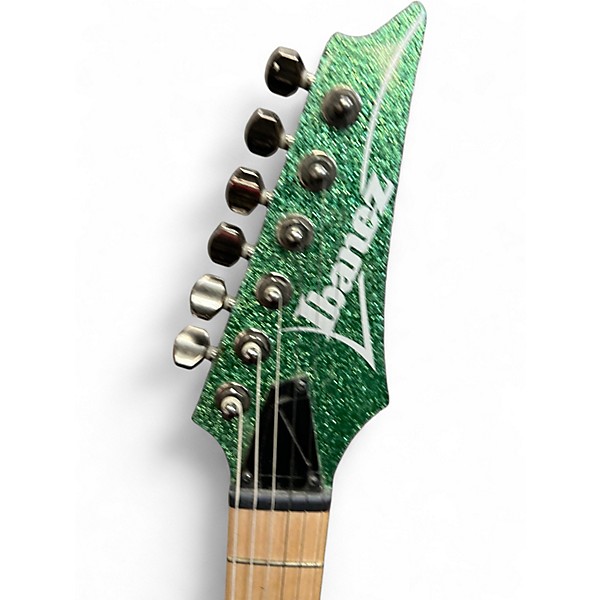 Used Ibanez RG421MSP Green Solid Body Electric Guitar