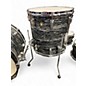 Used Ludwig 4 Piece classic maple fab Silver Oyster Pearl Drum Kit