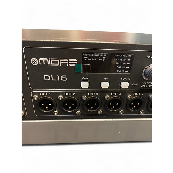 Used Midas DL16 STAGE SNAKE Signal Processor