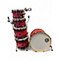 Used Mapex 5 Piece STUDIOEASE 5 PIECE Dark Cherry Burst Drum Kit thumbnail