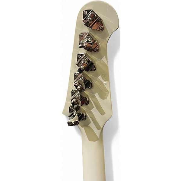 Used Epiphone 1963 Firebird V Reissue With Maestro Vibrola White Solid Body Electric Guitar
