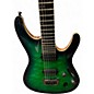 Used 2023 Ibanez PRESTIGE S6521Q Blue Burst Solid Body Electric Guitar