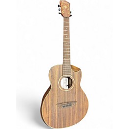 Used Washburn WCGM55K-D Natural Acoustic Guitar