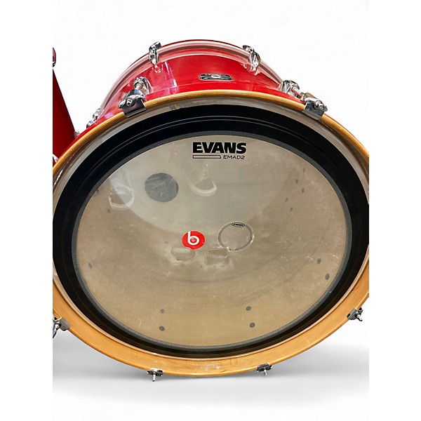 Used Gretsch Drums 4 Piece Energy Red Drum Kit