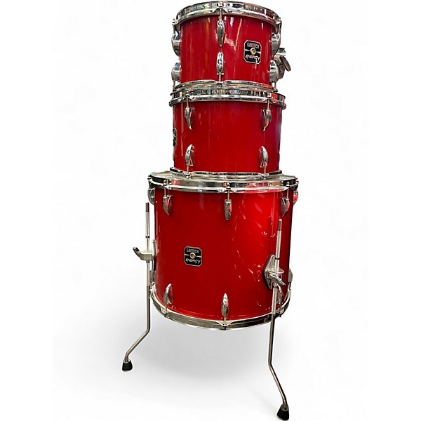 Used Gretsch Drums 4 Piece Energy Red Drum Kit