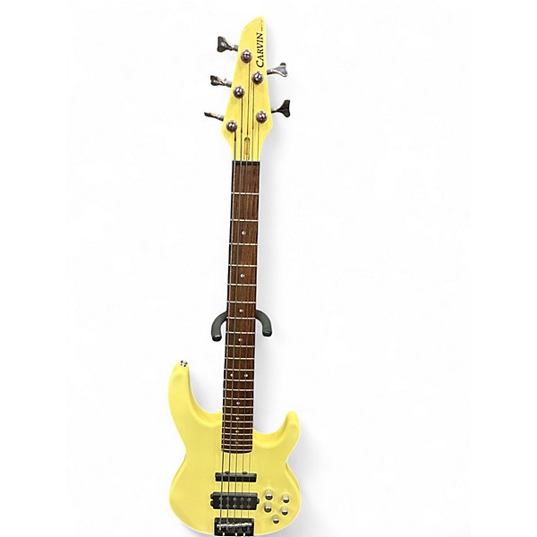 Used Carvin B5 Antique White Electric Bass Guitar