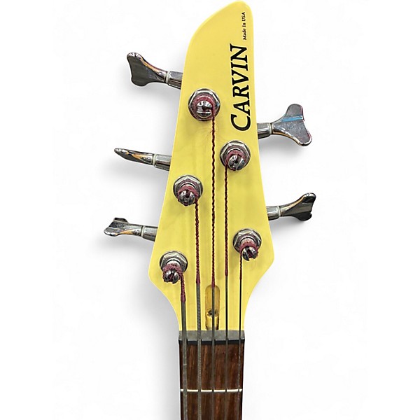 Used Carvin B5 Antique White Electric Bass Guitar