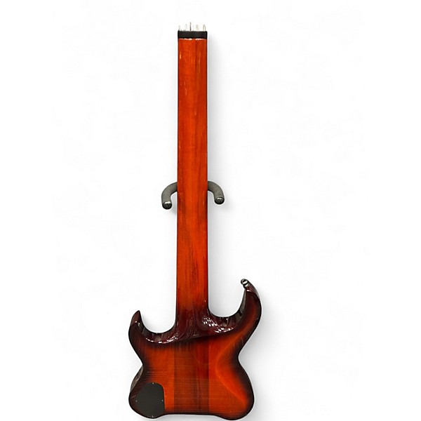 Used Kiesel HEADLESS FRETLESS 30" SCALE 2 Tone Sunburst Electric Bass Guitar