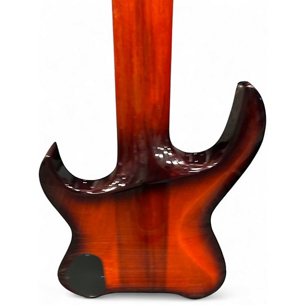 Used Kiesel HEADLESS FRETLESS 30" SCALE 2 Tone Sunburst Electric Bass Guitar