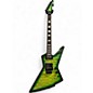 Used Schecter Guitar Research E-1 FR S Green Solid Body Electric Guitar thumbnail