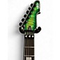Used Schecter Guitar Research E-1 FR S Green Solid Body Electric Guitar