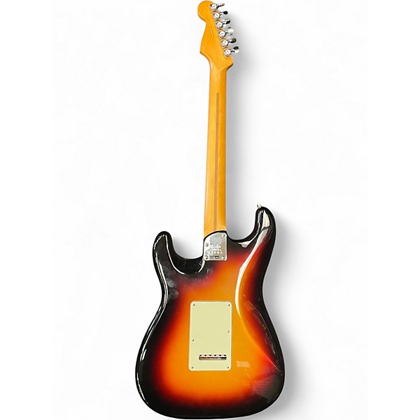 Used Fender American Ultra Stratocaster 3 Tone Sunburst Solid Body Electric Guitar