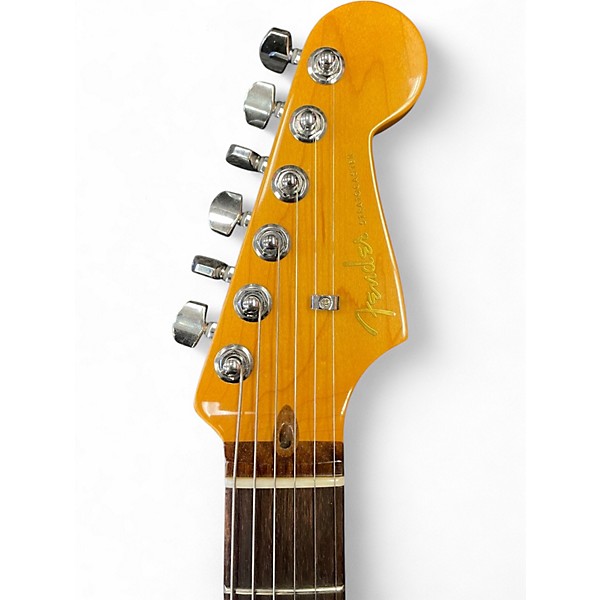 Used Fender American Ultra Stratocaster 3 Tone Sunburst Solid Body Electric Guitar