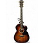 Used Taylor 224CEKDLX Sunburst Acoustic Electric Guitar thumbnail