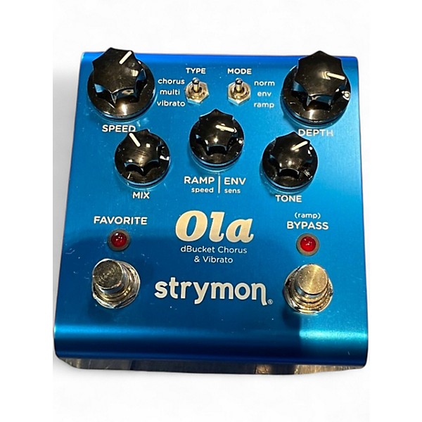 Used Strymon Ola dBucket Chorus and Vibrato Effect Pedal