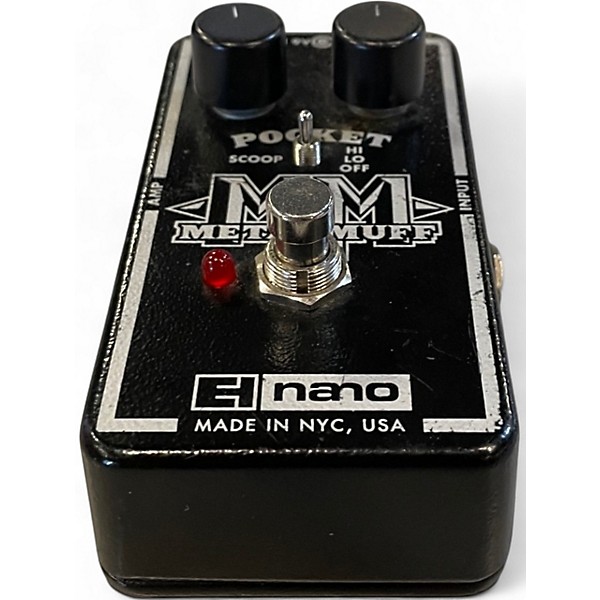 Used Electro-Harmonix Nano Pocket Metal Muff Distortion Effect Pedal