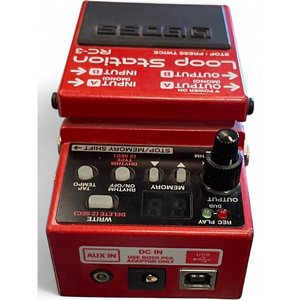 Used BOSS RC3 Loop Station Pedal