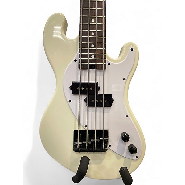 Used Kala Ubass SB CR Olympic White Electric Bass Guitar